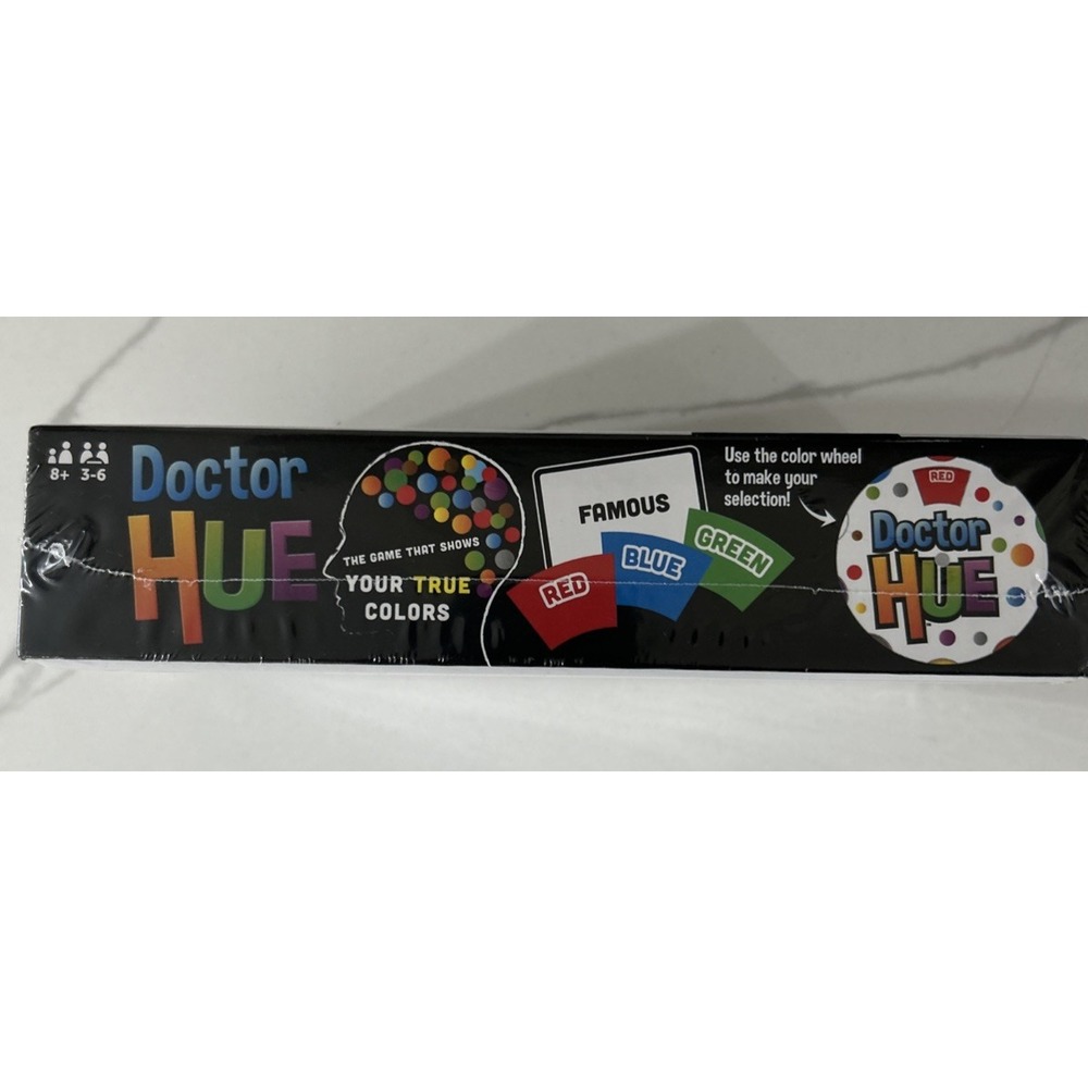 Randomline Doctor Hue Game Your True Colors Board Game 200 Cards 6 Color Wheels - Picture 4 of 5